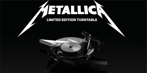 Une platine vinyle Pro-Ject Metallica collector pour les fans hardcore